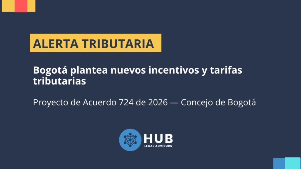 Bogotá plantea nuevos incentivos y tarifas tributarias
