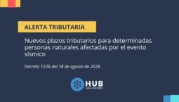 Nuevos plazos tributarios para determinadas personas naturales afectadas por el evento sísmico (1)